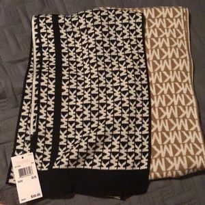 Two Michael Kors scarves